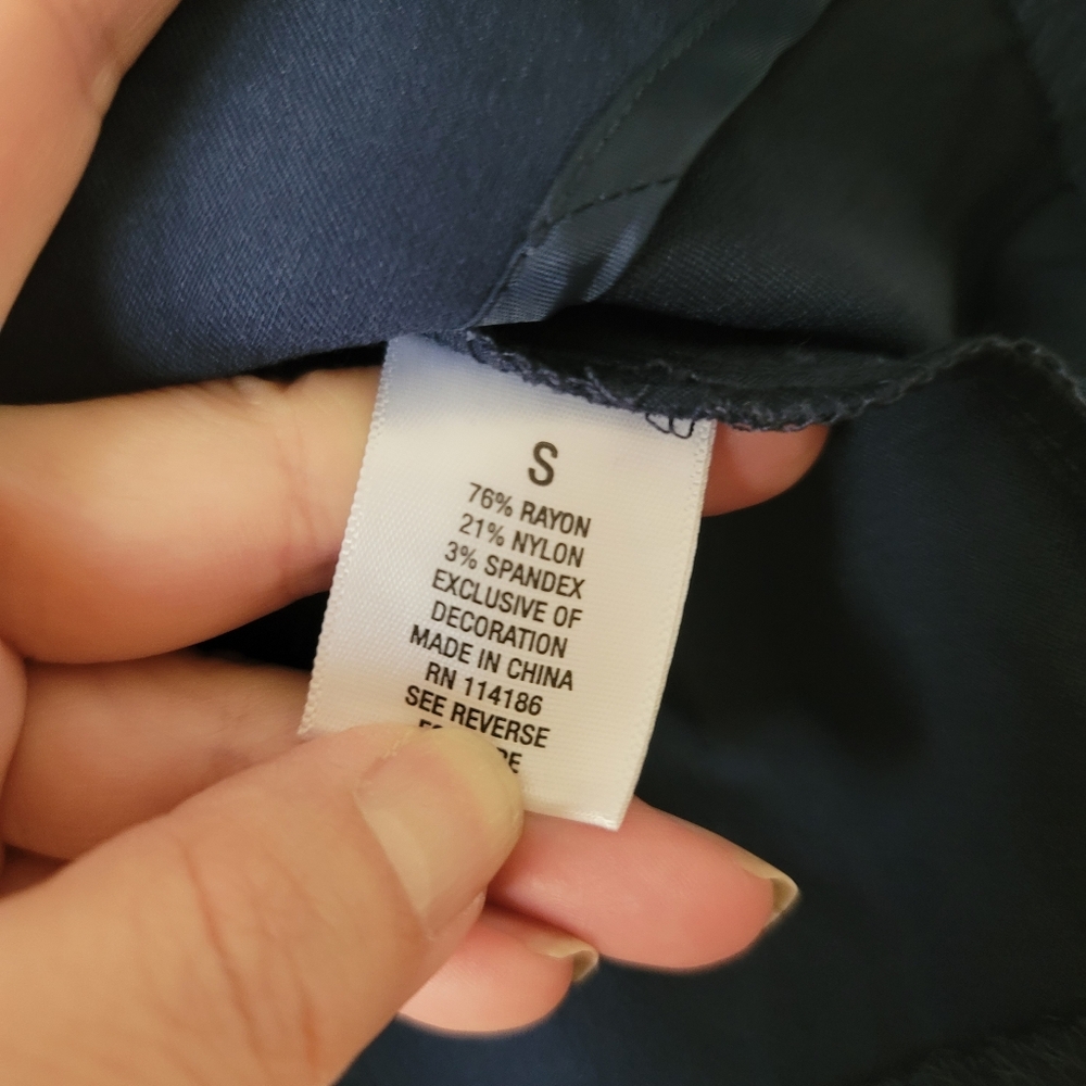 Roz & Ali Blazer Womens S Small Blue - Picture 7 of 7
